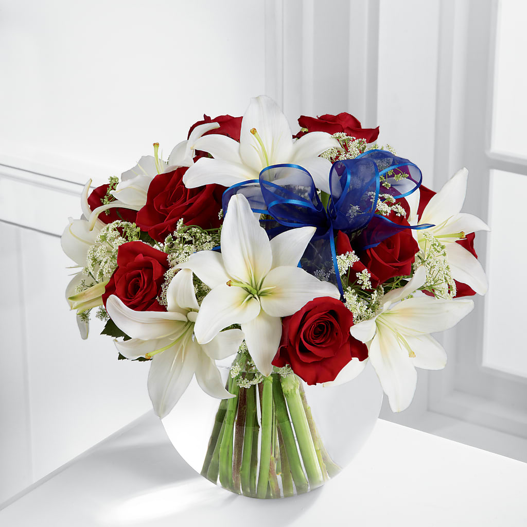 Independence Bouquet – Open Blooms Chantilly, Chantilly VA