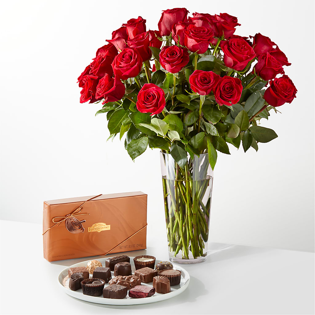Romantic Long Stem Red Rose Bouquet Bundles – Open Blooms Chantilly, Chantilly VA