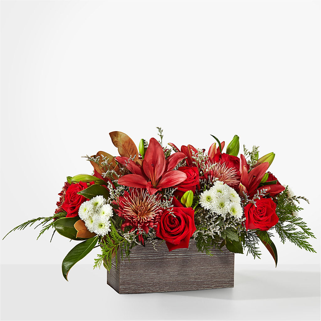 Christmas Break Bouquet – Open Blooms Chantilly, Chantilly VA