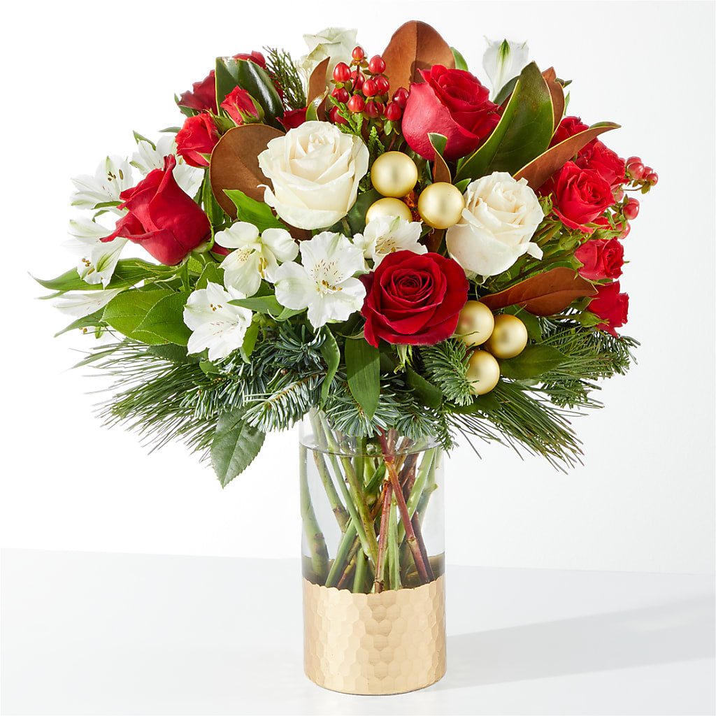 Joy & Jolly Bouquet – Open Blooms Chantilly, Chantilly VA