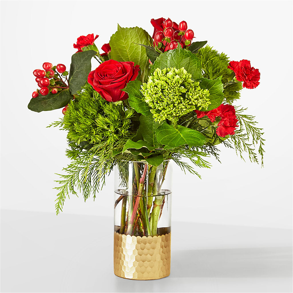 Plaid Throw Bouquet – Open Blooms Chantilly, Chantilly VA