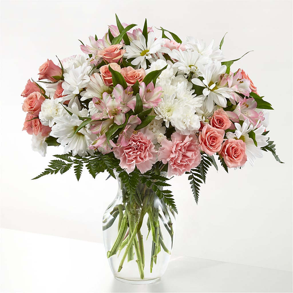 Blush Crush Bouquet – Open Blooms Chantilly, Chantilly VA