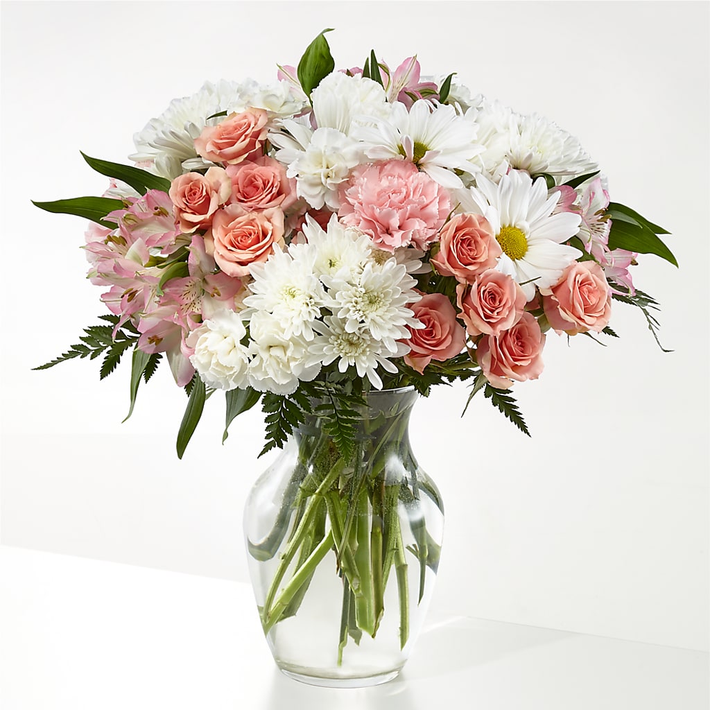 Blush Crush Bouquet – Open Blooms Chantilly, Chantilly VA