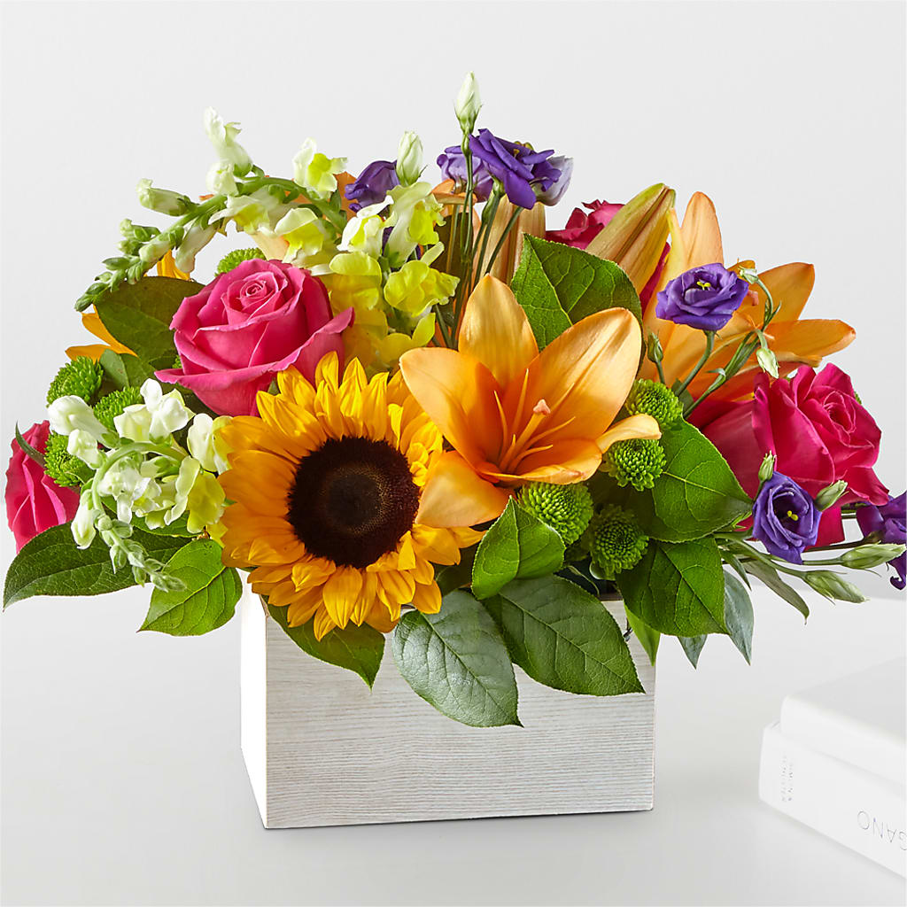 Best Day Box Bouquet – Open Blooms Chantilly, Chantilly VA