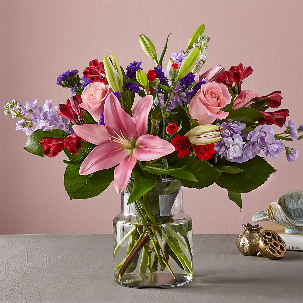 Romantique Bouquet – Open Blooms Chantilly, Chantilly VA