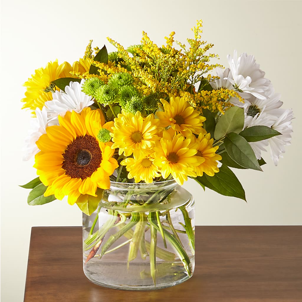 Hello Sunshine Bouquet – Open Blooms Chantilly, Chantilly VA