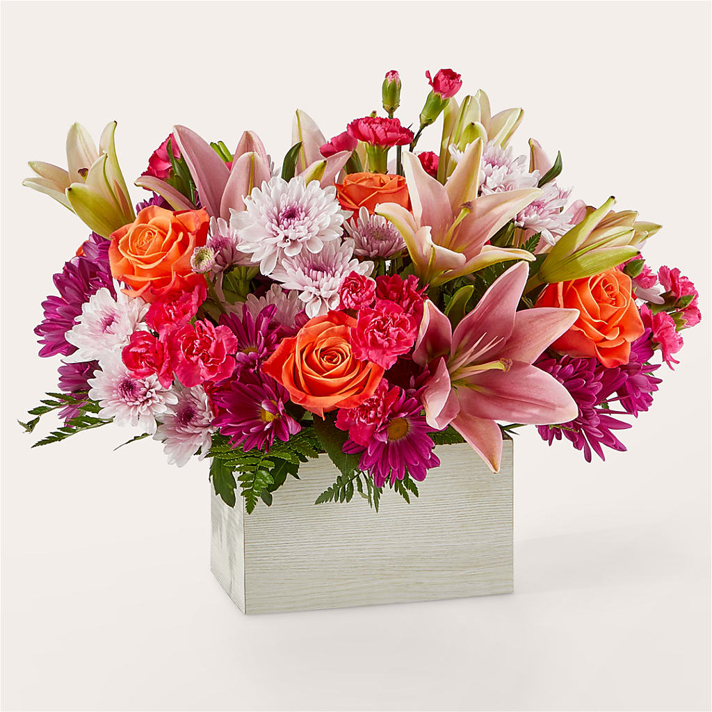 Light of My Life Box Bouquet – Open Blooms Chantilly, Chantilly VA