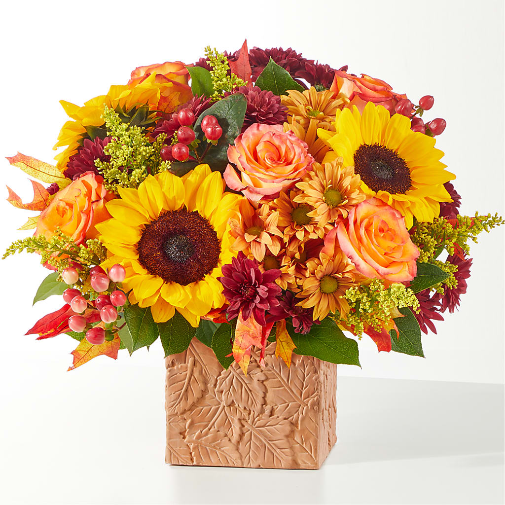 The Outdoors Bouquet – Open Blooms Chantilly, Chantilly VA