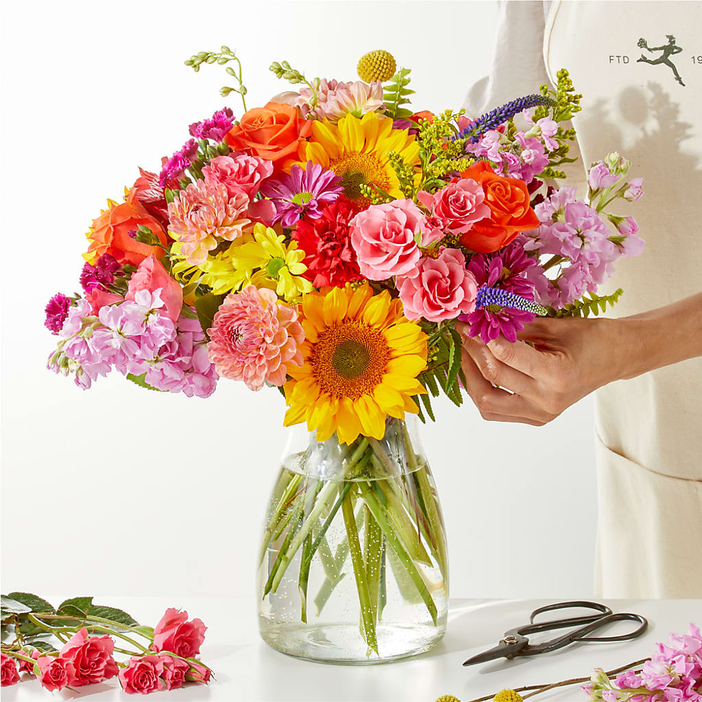 Cue the Confetti - A Florist Original – Open Blooms Chantilly, Chantilly VA