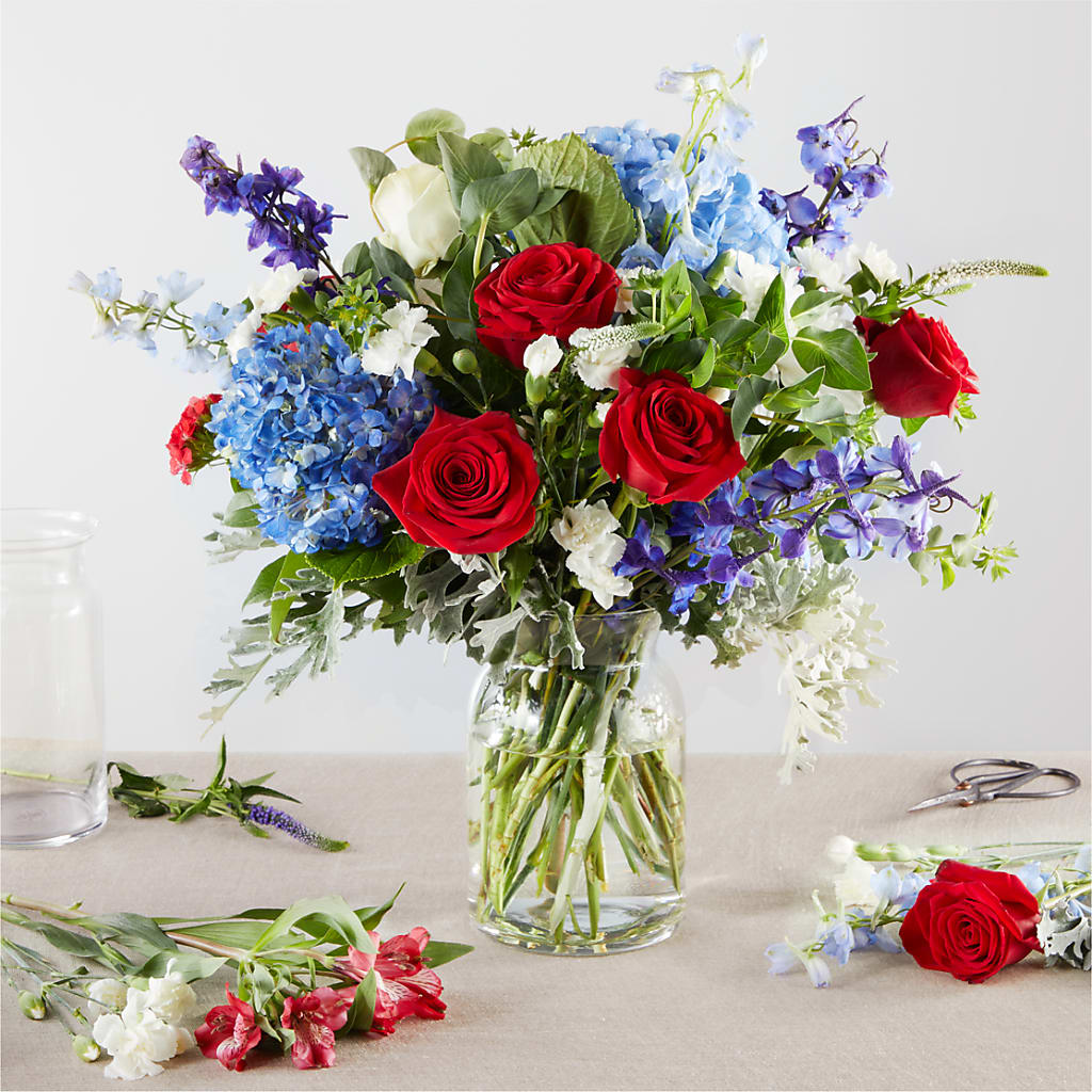 Star Spangled - A Florist Original – Open Blooms Chantilly, Chantilly VA
