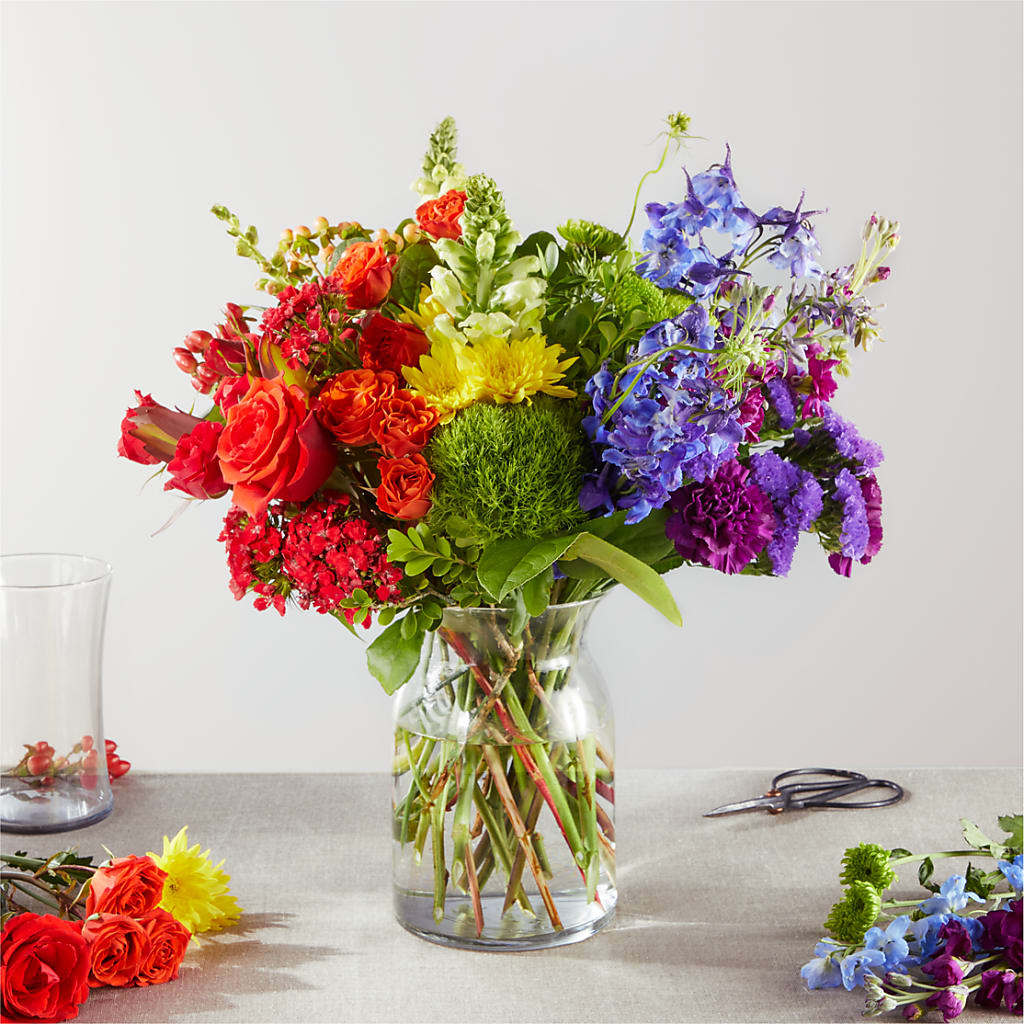 Summer Spectra - A Florist Original – Open Blooms Chantilly, Chantilly VA