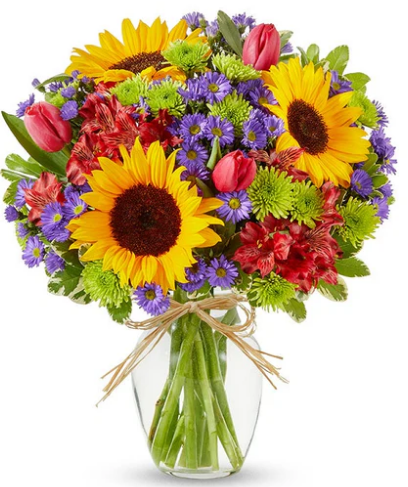 Utopian Sunflower Garden