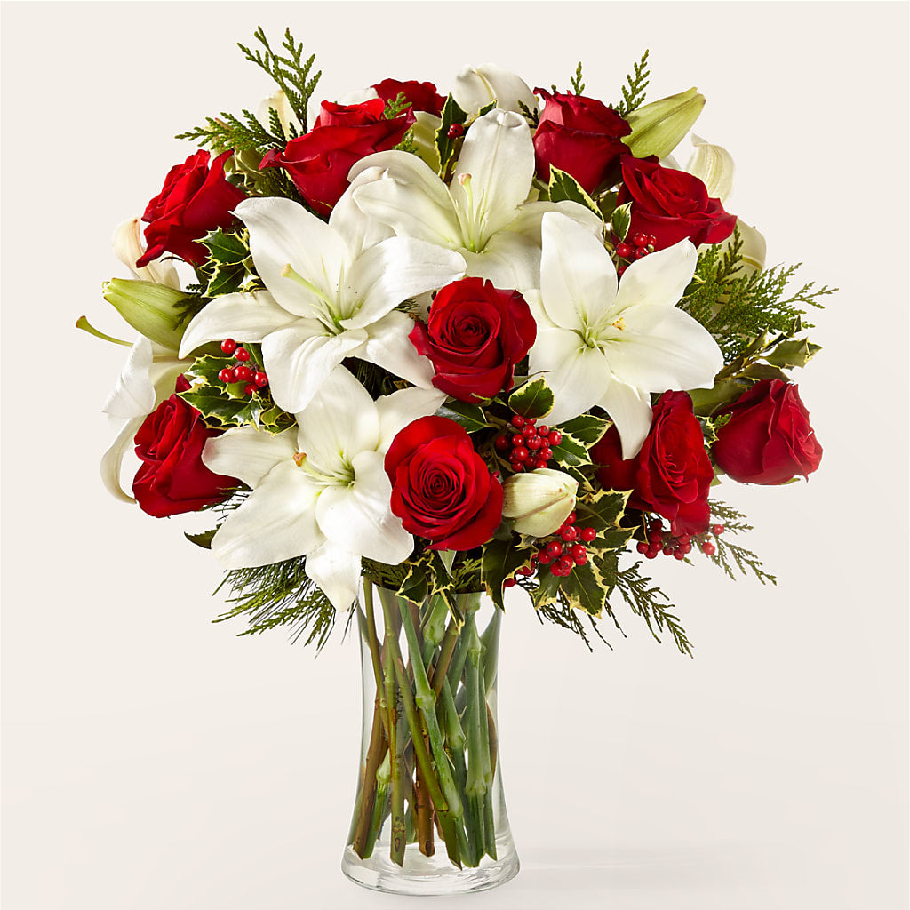 Sparkling Snowflakes Bouquet – Open Blooms Chantilly, Chantilly VA