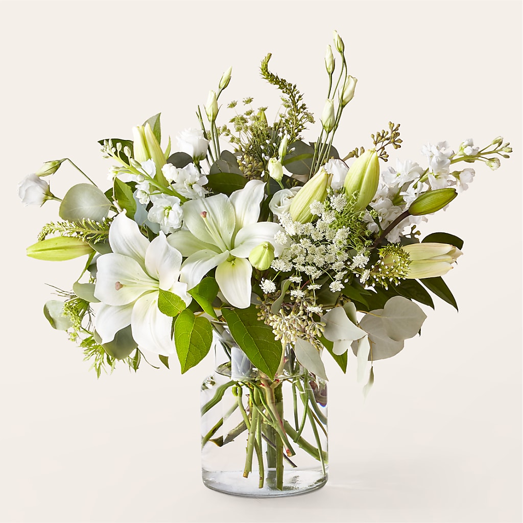 Alluring Elegance Bouquet – Open Blooms Chantilly, Chantilly VA