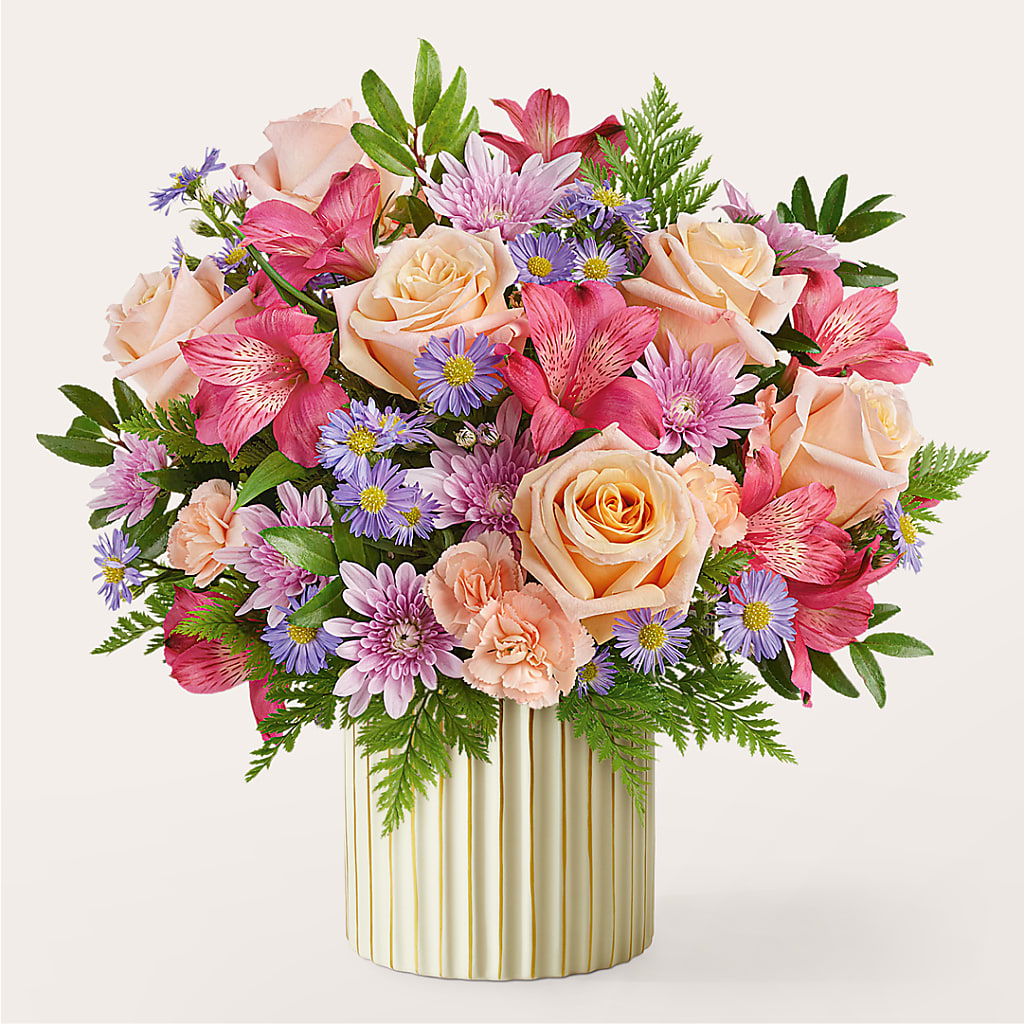 Sunset Serenade Bouquet – Open Blooms Chantilly, Chantilly VA