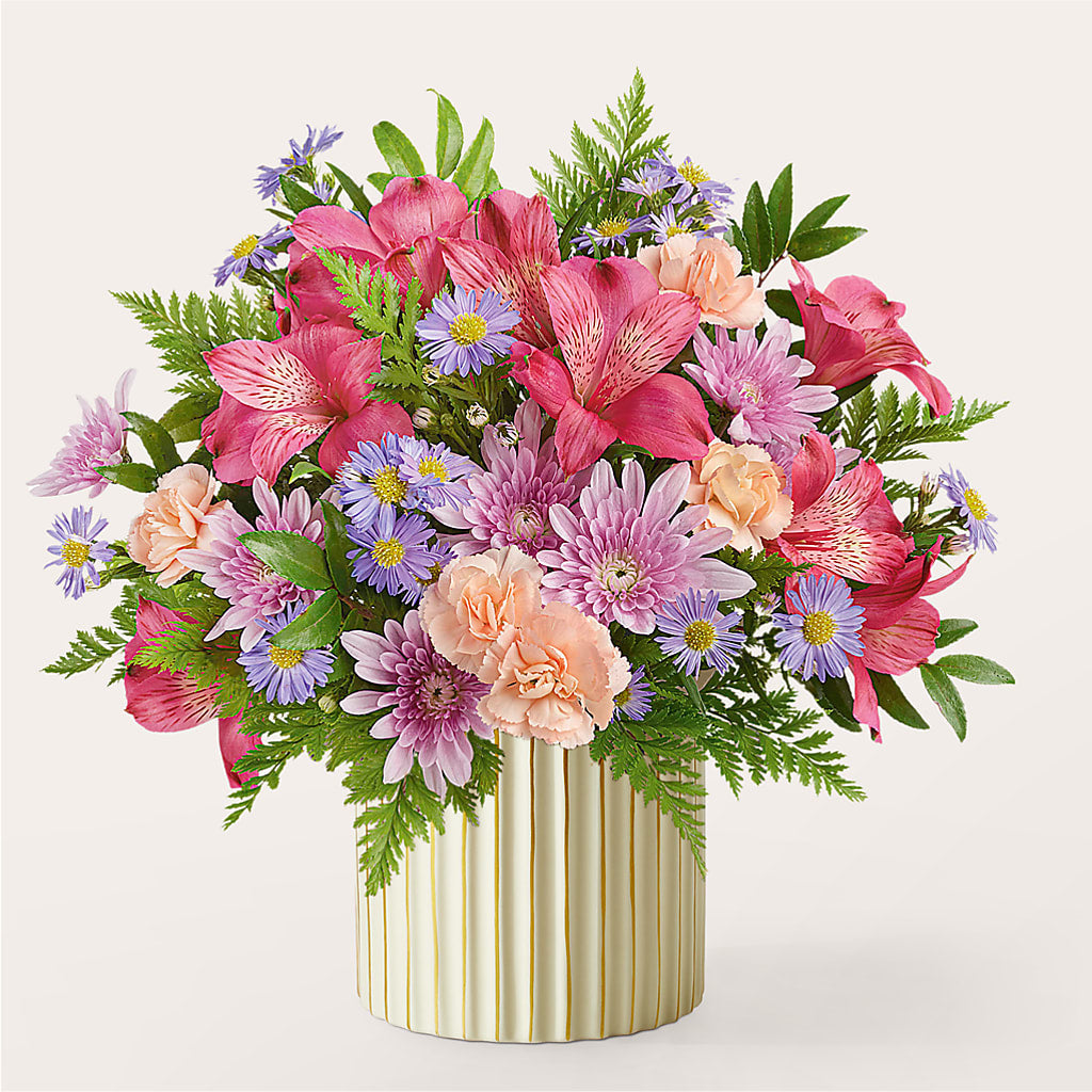 Sunset Serenade Bouquet – Open Blooms Chantilly, Chantilly VA