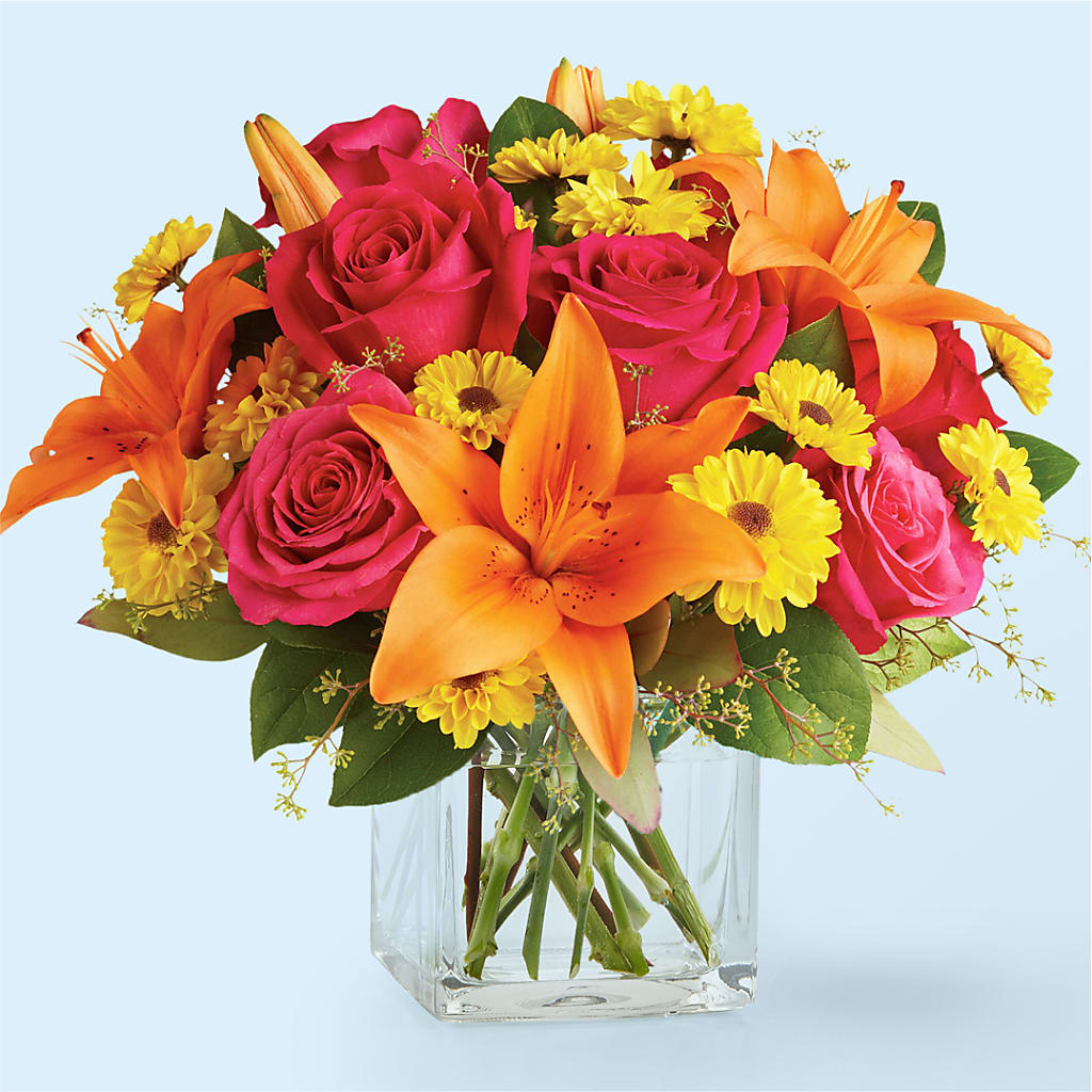 Neon Lights Bouquet – Open Blooms Chantilly, Chantilly VA