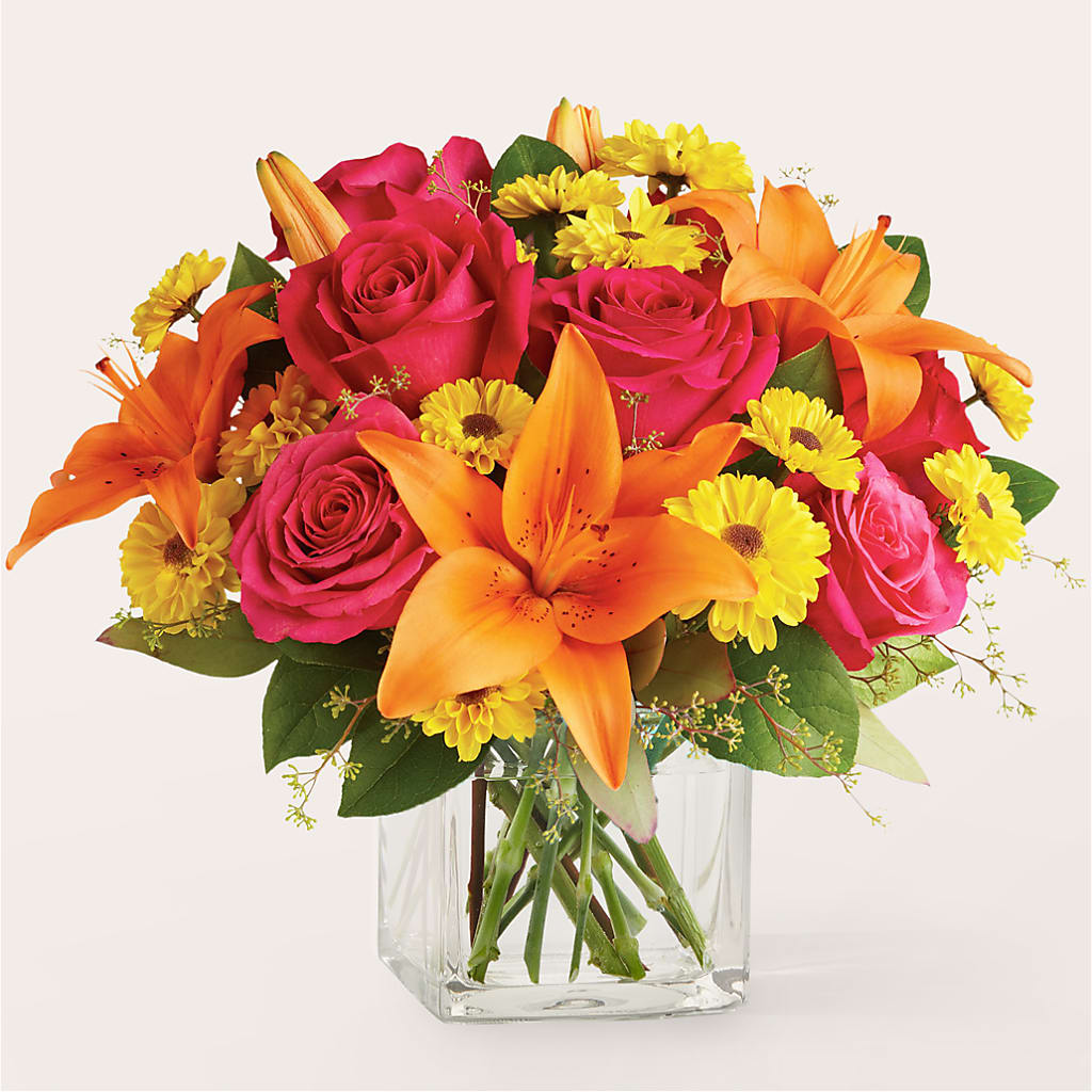 Neon Lights Bouquet – Open Blooms Chantilly, Chantilly VA