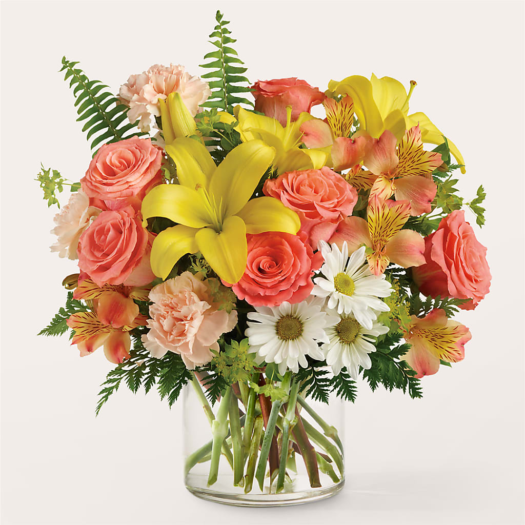 Sunset Strip Bouquet – Open Blooms Chantilly, Chantilly VA