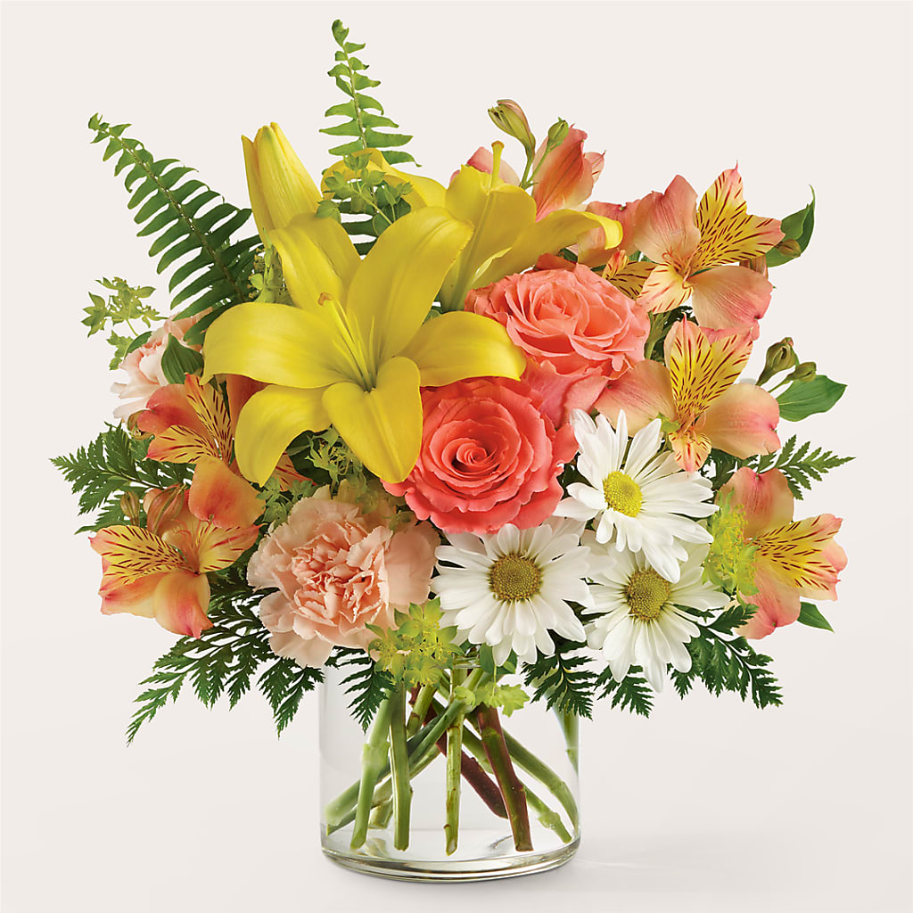 Sunset Strip Bouquet – Open Blooms Chantilly, Chantilly VA