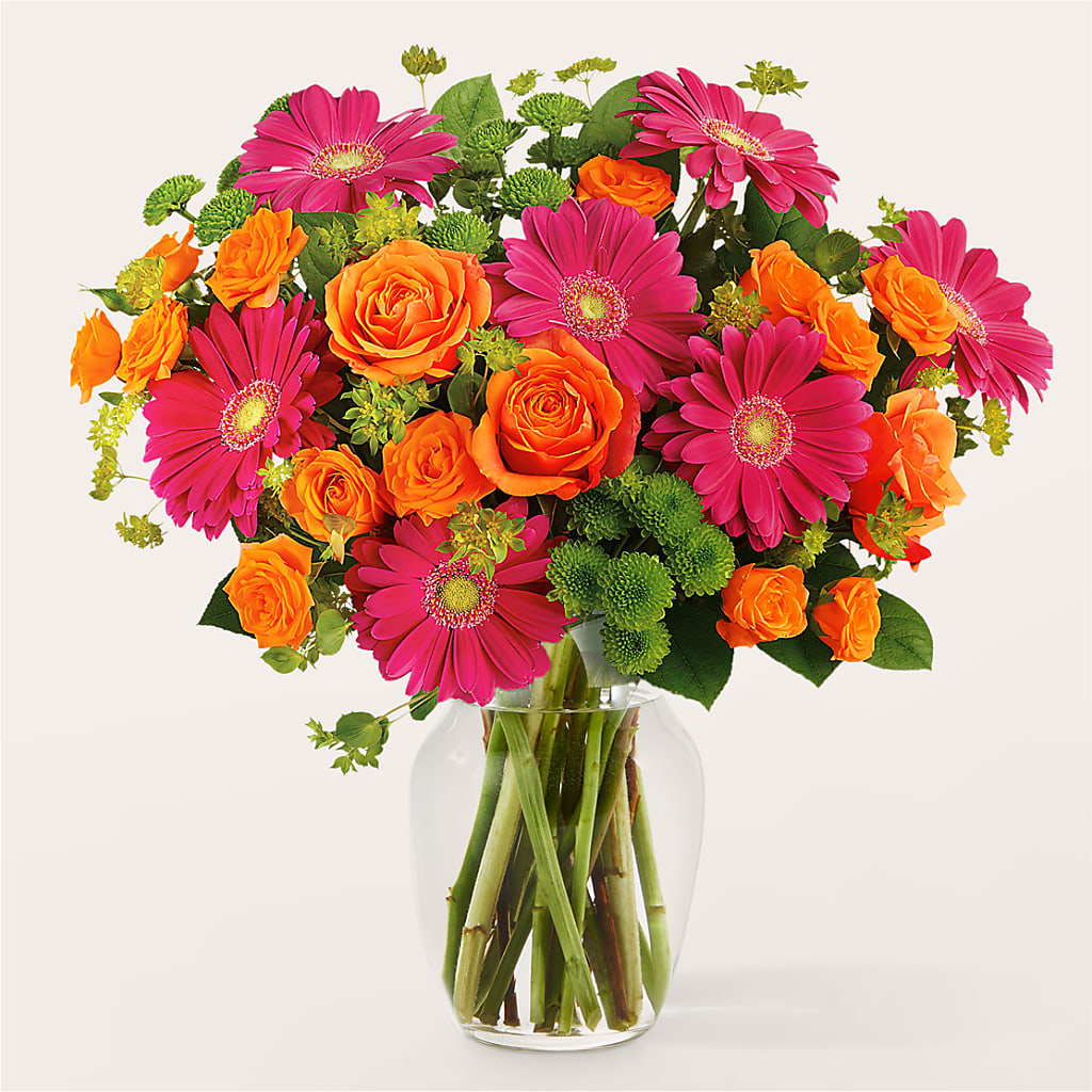 Zest for Life Bouquet – Open Blooms Chantilly, Chantilly VA