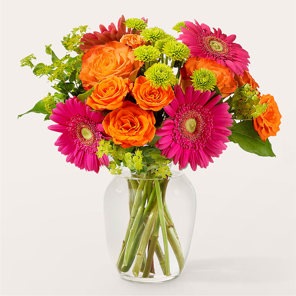 Zest for Life Bouquet – Open Blooms Chantilly, Chantilly VA