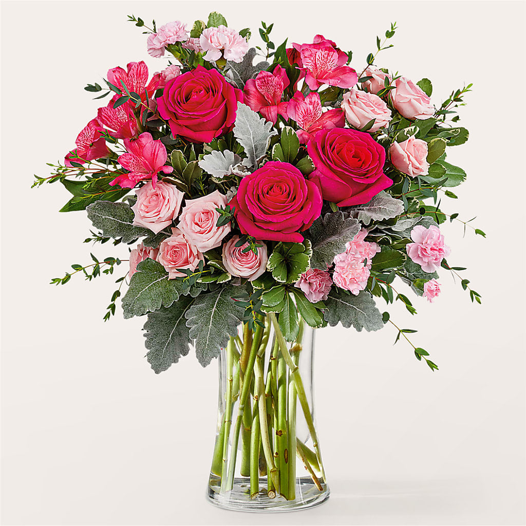Tickled Pink Bouquet – Open Blooms Chantilly, Chantilly VA