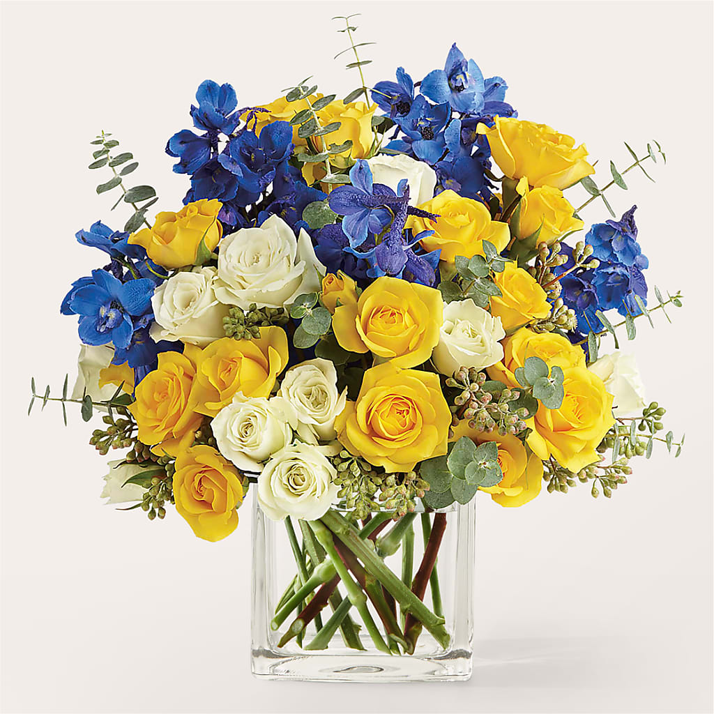 Sparkling Citrine Bouquet – Open Blooms Chantilly, Chantilly VA