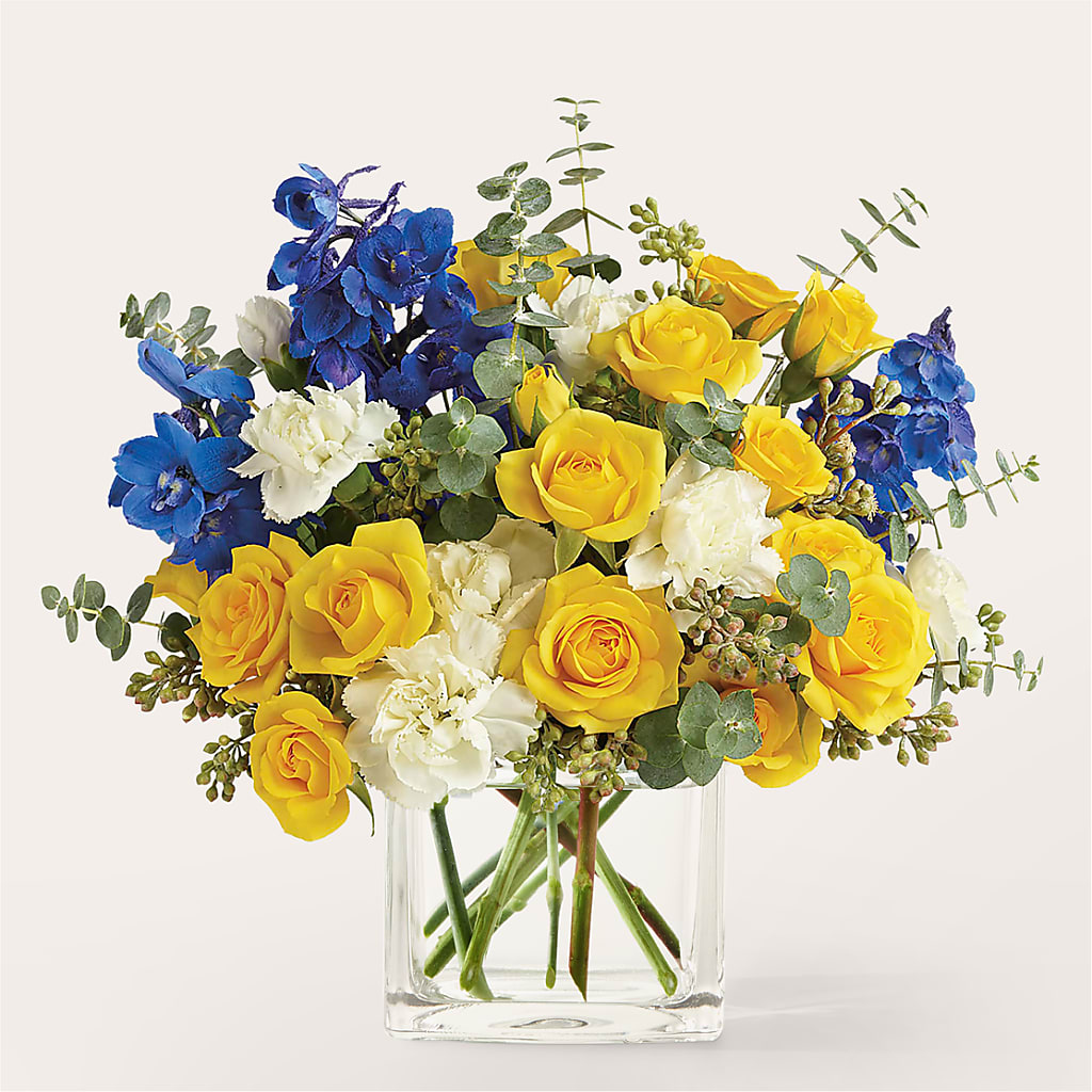 Sparkling Citrine Bouquet – Open Blooms Chantilly, Chantilly VA