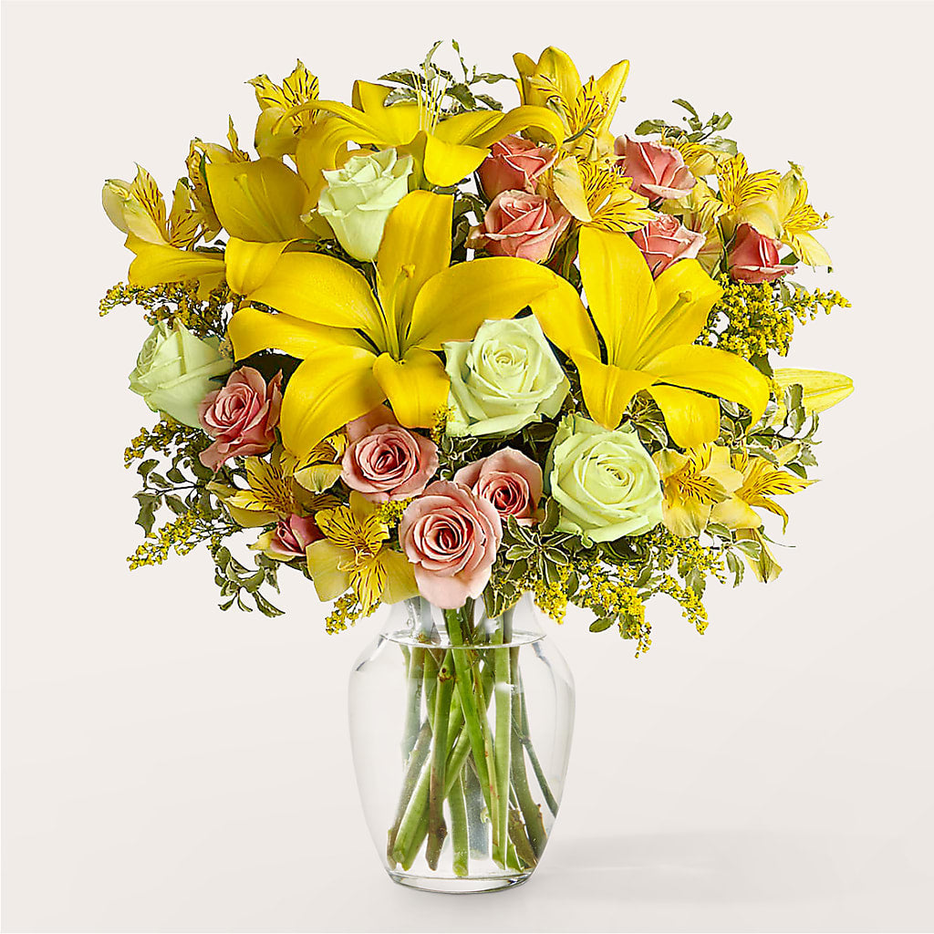 Sunburst Bouquet – Open Blooms Chantilly, Chantilly VA