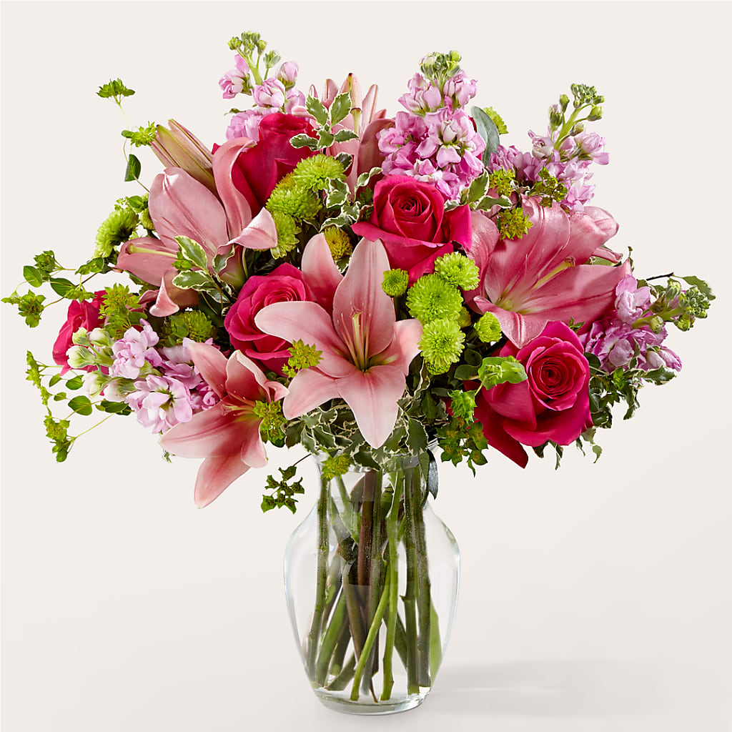Cross My Heart Bouquet – Open Blooms Chantilly, Chantilly VA