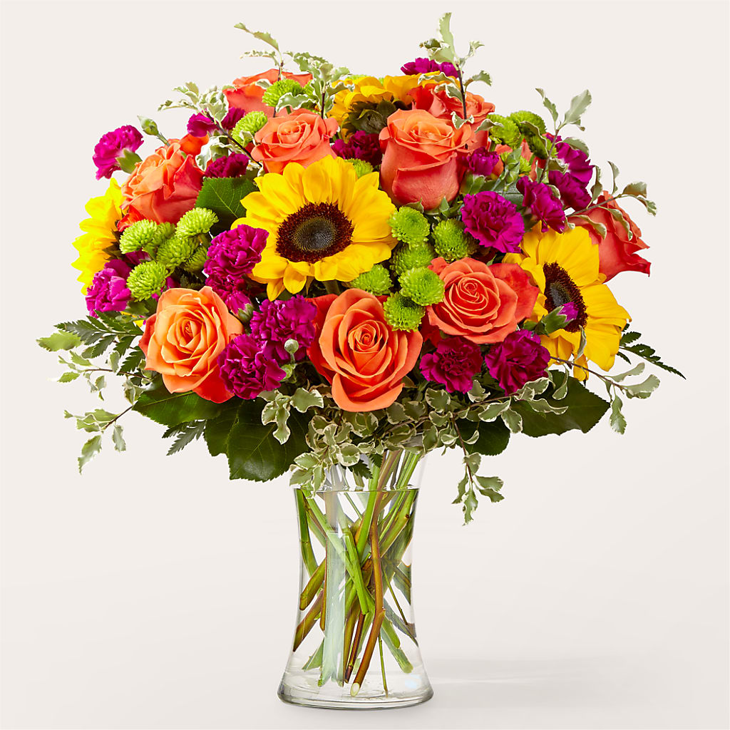 Warmth & Light Bouquet – Open Blooms Chantilly, Chantilly VA