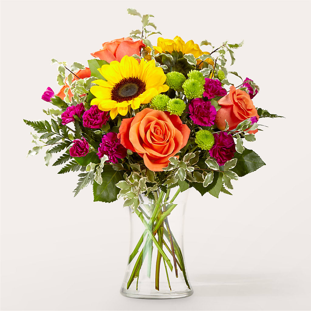 Warmth & Light Bouquet – Open Blooms Chantilly, Chantilly VA