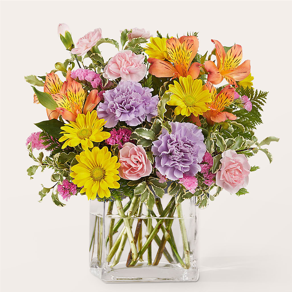 Shades of Happiness Bouquet – Open Blooms Chantilly, Chantilly VA