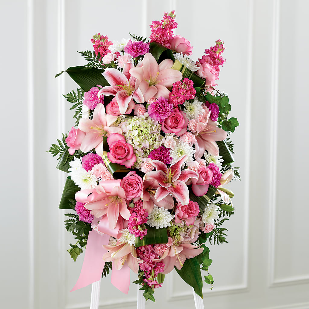 Comforting Standing Spray – Open Blooms Chantilly, Chantilly VA