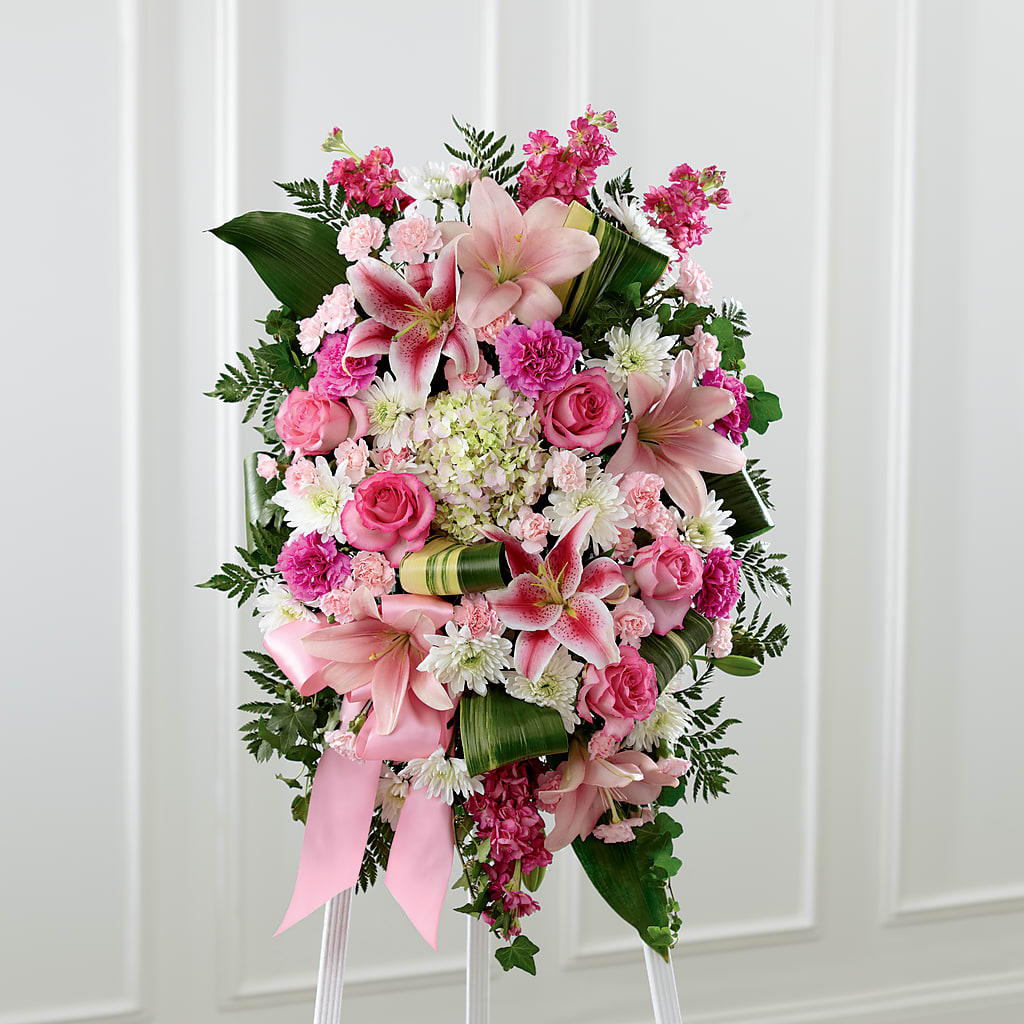 Comforting Standing Spray – Open Blooms Chantilly, Chantilly VA