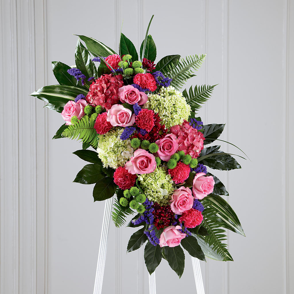 Refreshing Mix Standing Spray – Open Blooms Chantilly, Chantilly VA