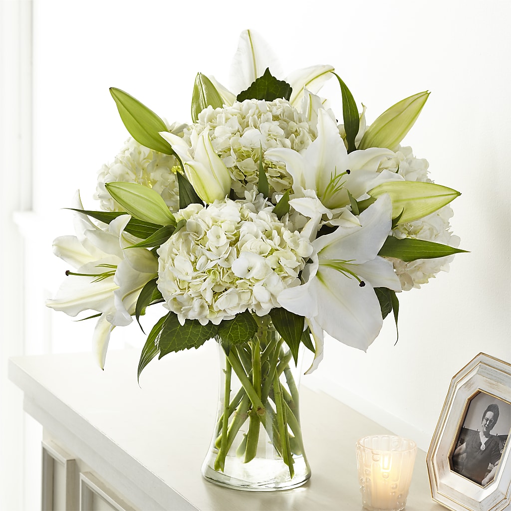 Compassionate Lily Bouquet – Open Blooms Chantilly, Chantilly VA
