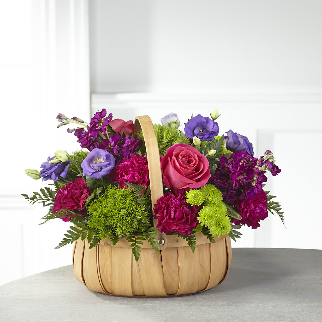 Serene Sanctuary Basket – Open Blooms Chantilly, Chantilly VA