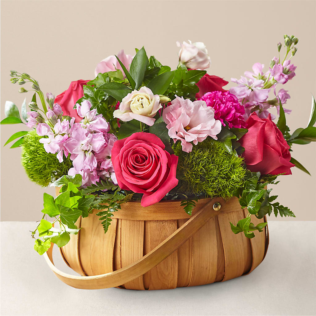 Radiance in Bloom Basket – Open Blooms Chantilly, Chantilly VA