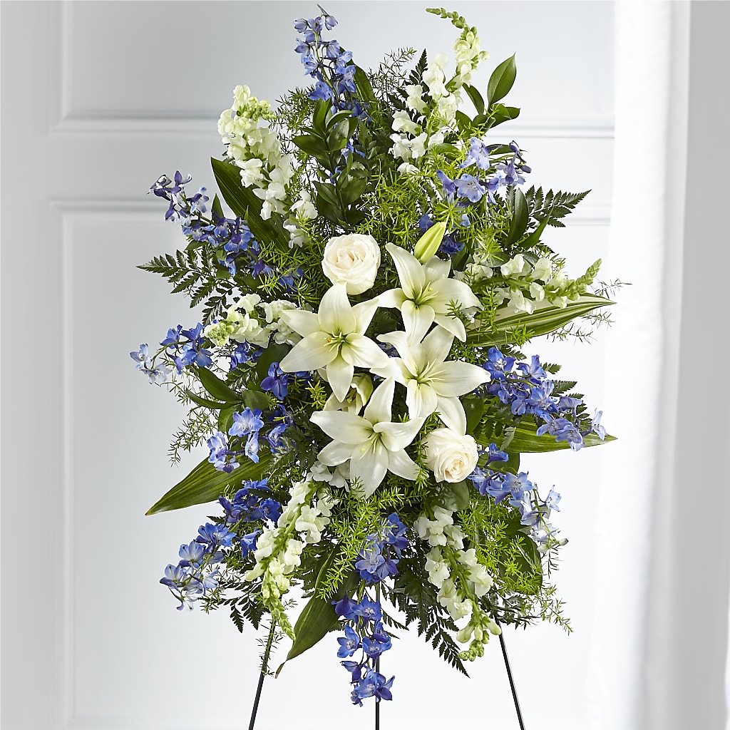 Faithful Friend Standing Spray – Open Blooms Chantilly, Chantilly VA