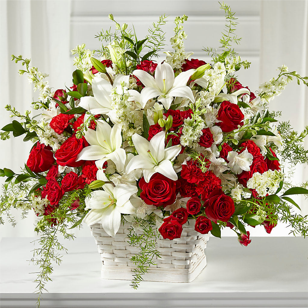 Sentiments of Love Arrangement – Open Blooms Chantilly, Chantilly VA