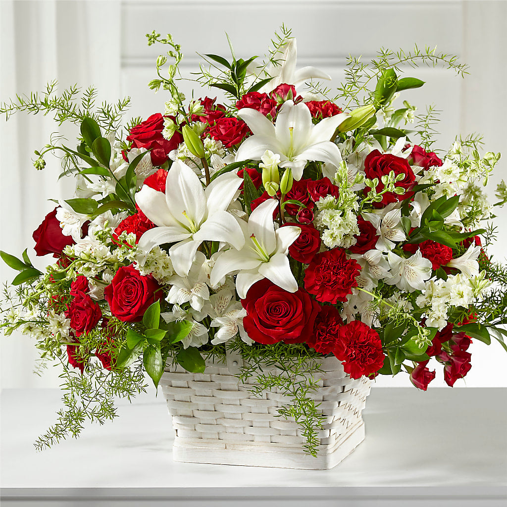 Sentiments of Love Arrangement – Open Blooms Chantilly, Chantilly VA
