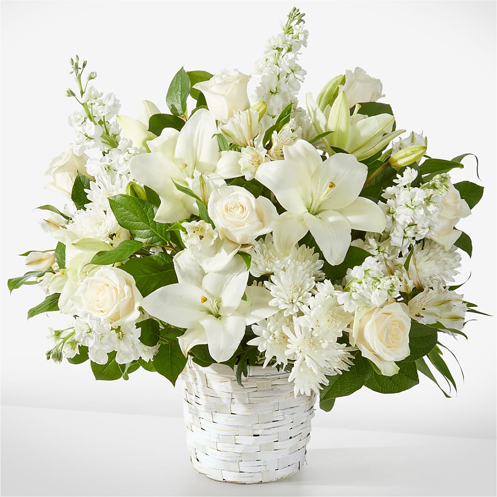 Peaceful Reflections Arrangement – Open Blooms Chantilly, Chantilly VA