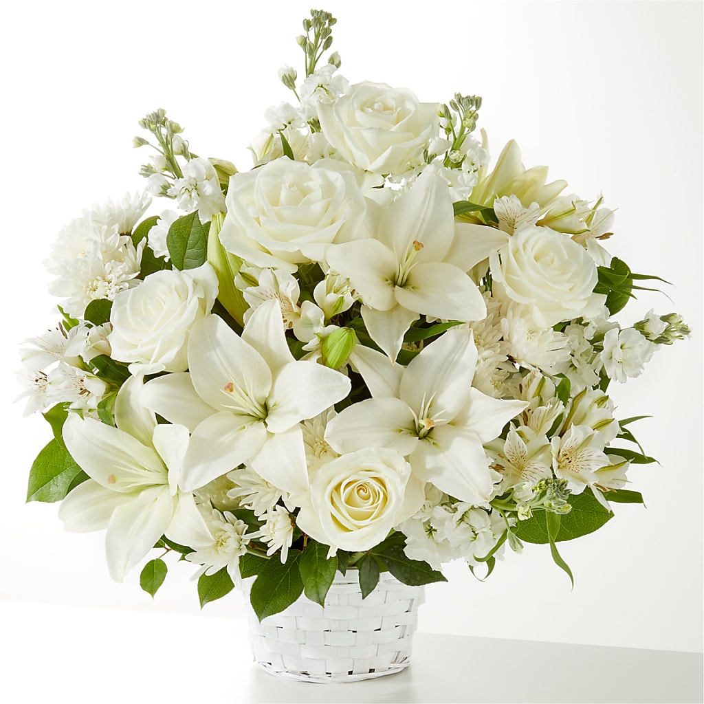 Peaceful Reflections Arrangement – Open Blooms Chantilly, Chantilly VA