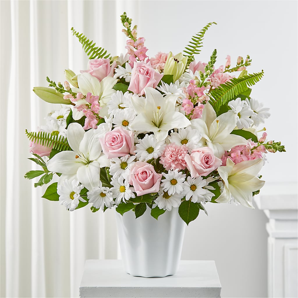 Soft Touch Tabletop Basket – Open Blooms Chantilly, Chantilly VA