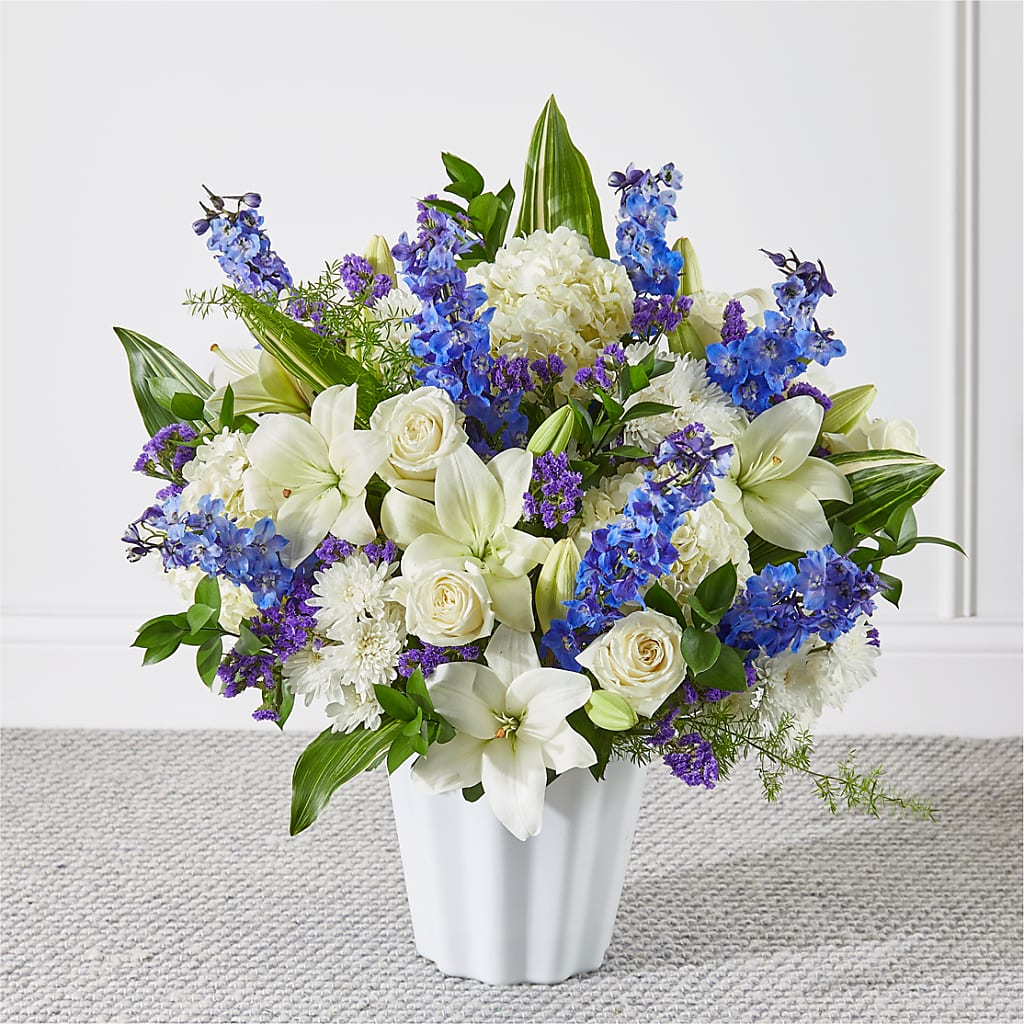 Take Comfort Floor Basket – Open Blooms Chantilly, Chantilly VA