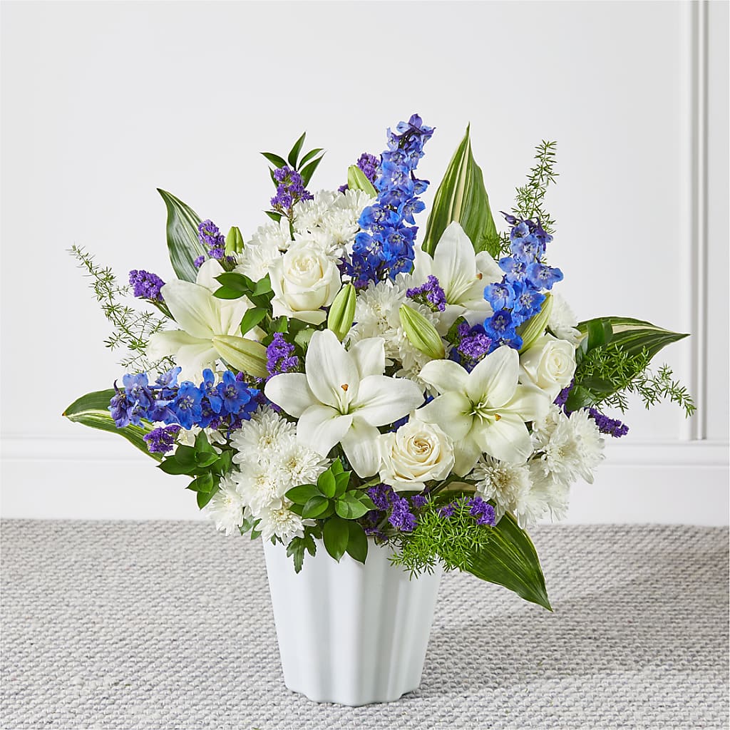 Take Comfort Floor Basket – Open Blooms Chantilly, Chantilly VA