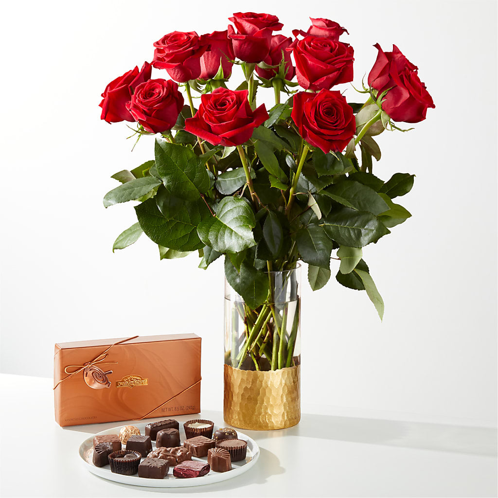 Classic Love Red Rose Bouquet – Open Blooms Chantilly, Chantilly VA