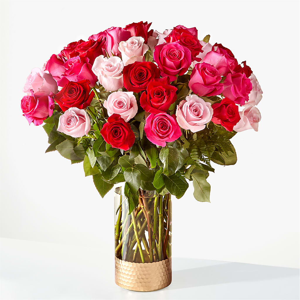 Love Notes Rose Bouquet – Open Blooms Chantilly, Chantilly VA